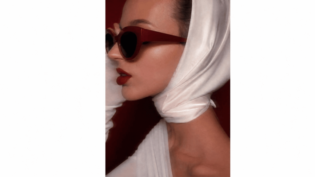 Burgundy moda eyewear autunno 2026